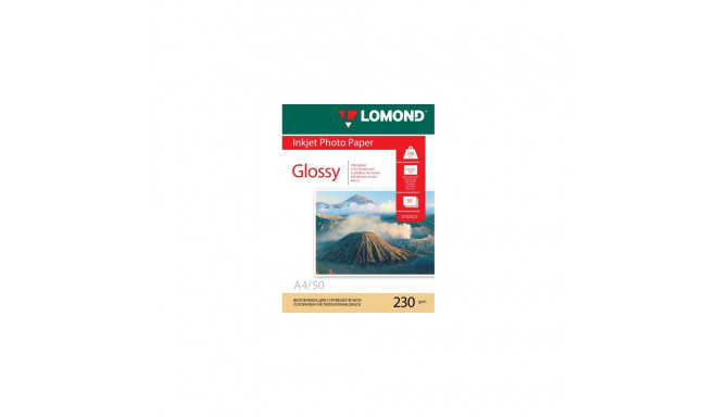 Lomond Photo Inkjet Paper Glossy 230 g/m2 A4, 50 sheets