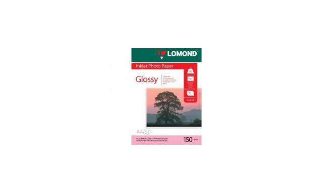 Lomond Photo Inkjet Paper Glossy 150 g/m2 A4, 50 sheets