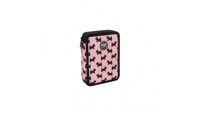 Double decker school pencil case with equipment Coolpack Jumper XL Doggies