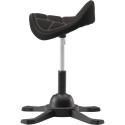 Up Up Toronto ergonomic balance stool Black, Black fabric, longer gas lift