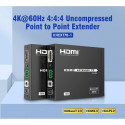 PremiumCord HDMI HDbaseT2.0 extender Ultra HD 4kx2k@60Hz up to 70m, over Cat5e/6