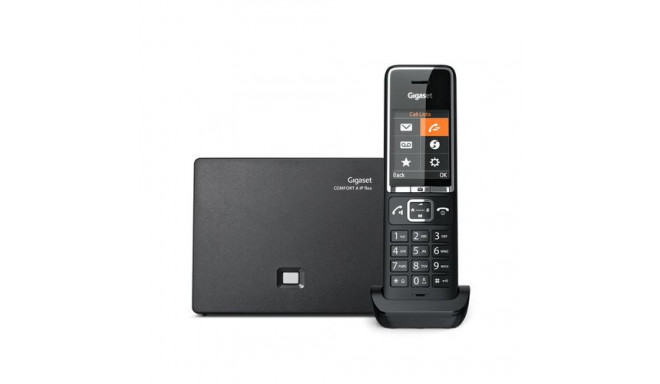 Gigaset Comfort 550A IP Analog/DECT telephone Caller ID Black