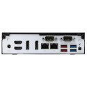 Shuttle Slim PC DH770 , S1700, 2x HDMI, 2x DP , 2x 2.5G LAN, 2x COM, 8x USB, 1x 2.5&quot;, 2x M.