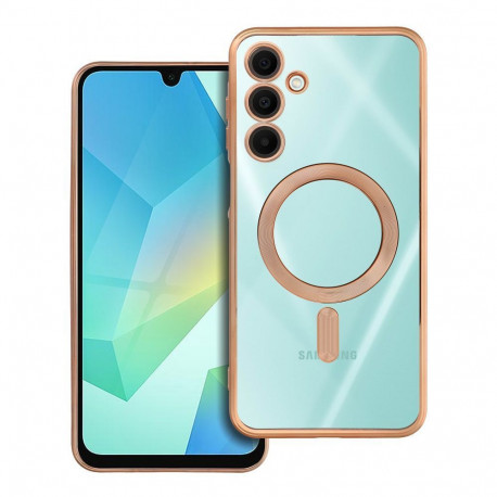 Case for Samsung A16 5G / A16 4G Electro Mag Cover compatible with MagSafe gold