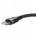 BASEUS cable USB A to Lightning 2,4A Cafule CAMKLF-BG1 0,5 m black gray