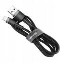BASEUS cable USB A to Lightning 2,4A Cafule CAMKLF-BG1 0,5 m black gray