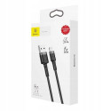 BASEUS cable USB A to Lightning 2,4A Cafule CAMKLF-BG1 0,5 m black gray