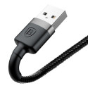 BASEUS cable USB A to Lightning 2,4A Cafule CAMKLF-BG1 0,5 m black gray