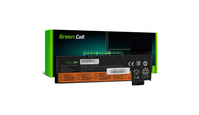 Green Cell aku 01AV422 11.4V 1950mAh Lenovo ThinkPad T470 T25 P51S jaoks