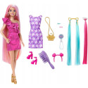 Barbie Mattel juuste mängimise nukk + aksessuaarid