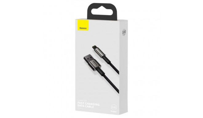 Baseus Lightning Tungsten series cable 2.4A, 1m Black (CALWJ-01)