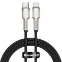Baseus Type-C - Lightning Cafule Series Metal data cable PD 20W 1m Black (CATLJK-A01)