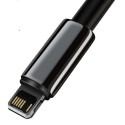 Baseus Lightning Tungsten series cable 2.4A, 1m Black (CALWJ-01)