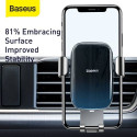 Baseus Car Mount Glaze Gravity Phone holder Black (SUYL-LG01)