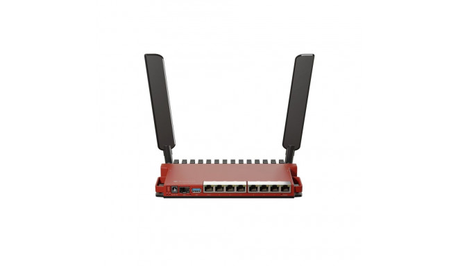 Mikrotik L009UiGS-2HaxD-IN juhtmevaba ruuter Gigabit Ethernet Ühe sagedusalaga (2.4 GHz) Punane