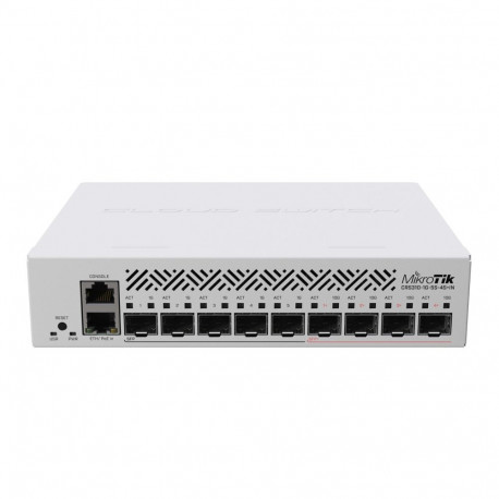 Mikrotik CRS310-1G-5S-4S+IN hallatav L3 PoE võrgulüliti 1U
