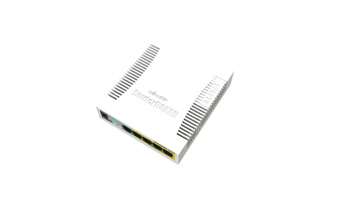 Mikrotik CSS106-1G-4P-1S võrgulüliti gigabit ethernet (10/100/1000) power over ethernet (PoE) valge