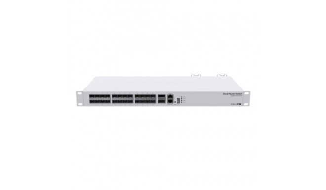 MikroTik CRS326-24S+2Q+RM 25P 10G hallatav L3 lüliti