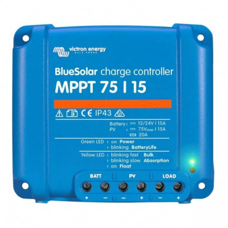 Victron Energy BlueSolar MPPT 75/15 laadekontroller