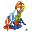 Hot Wheels 4-Loop Crash-Out Track Set