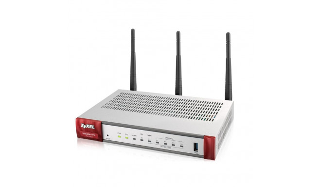 Zyxel USG20W-VPN-EU0101F wireless router Gigabit Ethernet Dual-band (2.4 GHz / 5 GHz) Grey, Red