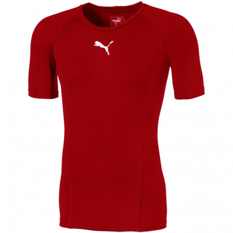 Puma meeste T-särk LIGA Baselayer SS 655918 01 XL, punane