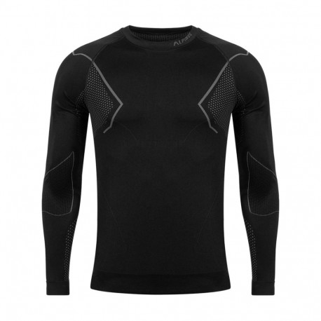 Alpinus termoaktiivne meeste dressipluus Active Base Layer GT43189 S, must-hall