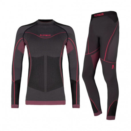 Alpinus Tactical tüdrukute termopesu Mora Set SI8937-SI8939 120-136, grafiidiroosa