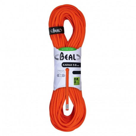 BEAL köis 9,8mm 80m ühevärviline, oranž