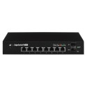 Ubiquiti EdgeSwitch 8 Hallatav Gigabit Ethernet (10/100/1000) Toite üle Etherneti (PoE) Must