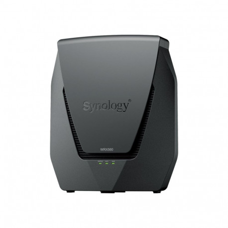 Synology WRX560 juhtmevaba ruuter gigabit ethernet kahe sagedusalaga (2,4 GHz / 5 GHz) must