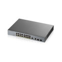 Zyxel GS1350-18HP-EU0101F võrgulüliti Hall, hallatav L2 Gigabit Ethernet (10/100/1000) toite ülekand
