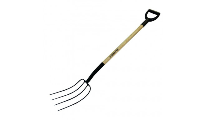 FISKARS puidust varrega 4-piidega kahvel 250