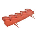 Prosperplast Garden edging Garden Line - Terracotta IKRA-R624