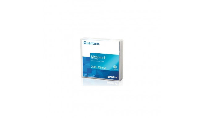 Quantum MR-L6MQN-01 backup storage media Blank data tape 2.5 TB LTO 1.27 cm