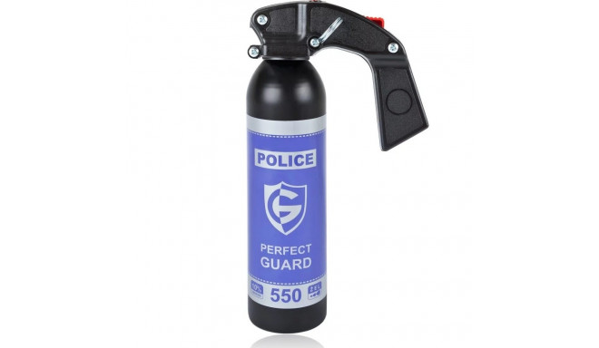 Pipragaas POLICE PERFECT GUARD 550 - 480 ml geel - kustuti (PG.550)