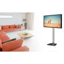 Techly ICA-TR11 TV mount 177.8 cm (70") Black, Silver