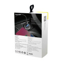 Baseus Square PPS smart car charger with USB Quick Charge 4.0 QC 4.0 and USB-C PD 3.0 SCP ports blac