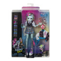 Monster High Frankie Stein Doll With Pet And Accessories