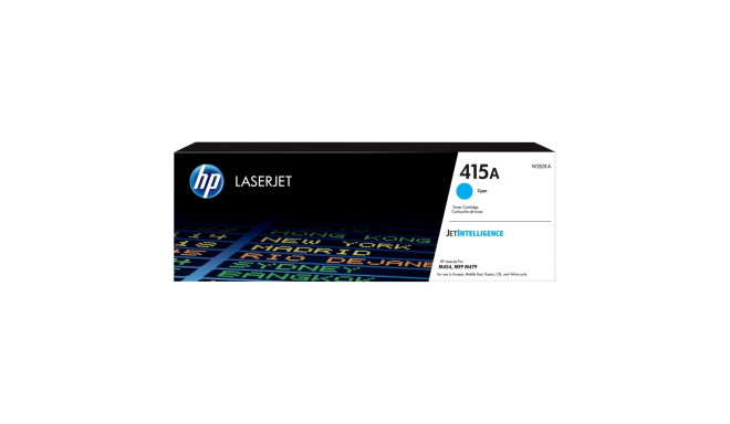 HP 415A Cyan LaserJet Toner Cartridge