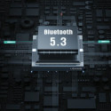 USAMS Bluetooth 5.3 TWS X-Don Seeria Kahe mikrofoniga ENC Kõrvaklapid Juhtmevabad Lilla/Lilla BHUXD0