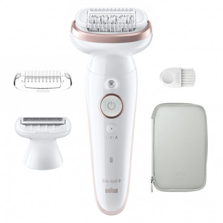 Braun Epilator | SES9-030 Silk épil 9 | Operating time (max) 50 min | Number of power levels 2 | Wet