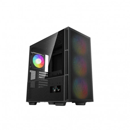Deepcool CH560 Digital must külgaknaga mid-tower korpus ATX PS2