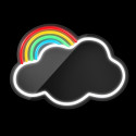 Neon MIRROR LED CLOUD multicolor FMNE05 Forever Light