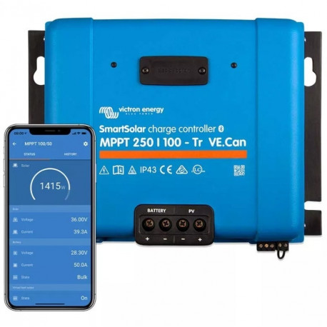 Victron Energy SmartSolar MPPT 250/100-TR kontroller