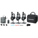 SARAMONIC WITALK9 WT3S 3-PERSON FULL-DEPLEX 1.9GHZ WIRELESS HEADSET INTERCOM SYSTEM W/ CARRY CASE