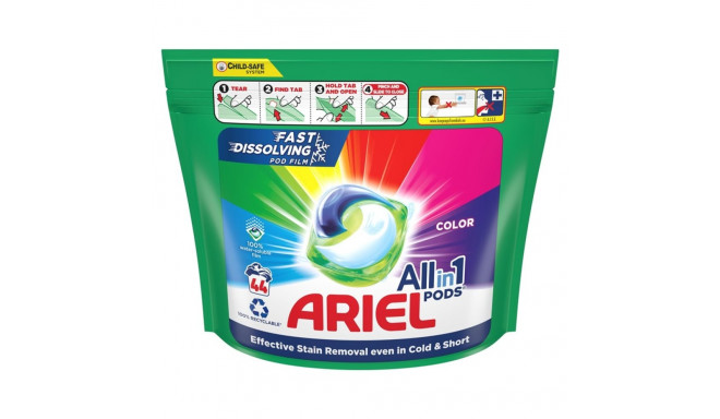 Ariel värvilise pesu kapslid 44 tk L