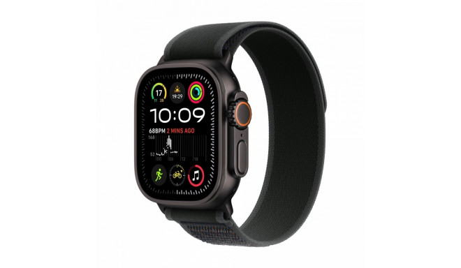 Watch Ultra 2 GPS + Cellular 49 mm Black Titanium Case with Black Trail Loop - S/M