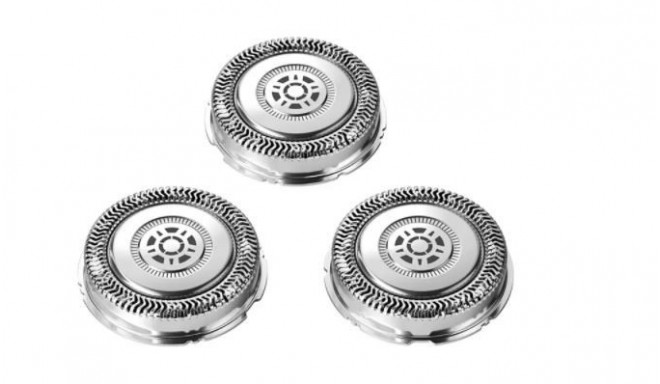 The Philips Norelco SH71/50 is a set of replacement shaving heads designed for newe