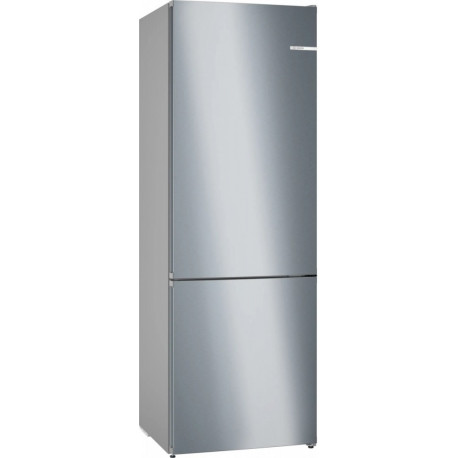 The Bosch Series 4 KGN492IDF is an extra-wide, freestanding fridge-freezer combinat